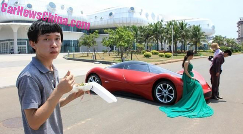Illustration for article titled This Homemade Electric Supercar Is Impressive Even If It Only Goes 20 MPH